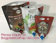 Wine Juice Bag in box packaging 3l 5l 10l plastic wine bags,Fruit Juice Beverage Syrup Wine Bag In Box With Valve bageas