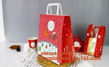 white craft paper rope handle paper shopping bags wholesale, high quality retail foldable hard cardboard paper shopping