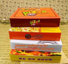 Custom Printed Corrugated Cardboard Recycle Paper Pizza Box Manufacturer, custom kraft paper pizza box, fast food box