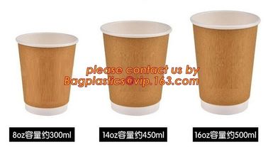 natural coffee cup,printed paper cup,tea cup and saucer, New Style Custome Printed Double Wall Paper Coffee Cups with Li