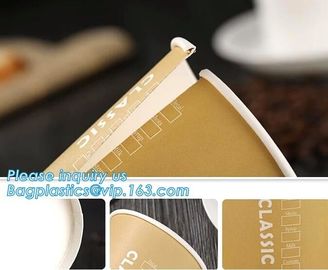 12oz PLA paper cup from China supplier,double wall paper cup printed disposable paper cup for coffee, BAGPLASTICS, BAGEA