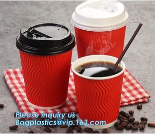 double wall paper coffee cup_ custom printed disposable coffee paper cup with lids,Disposable Paper Coffee Cup Custom Pa