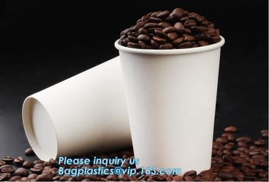 8 OZ Disposable Eco Friendly Coffee Paper Cup,Disposable kraft paper cup customizable coffee milk water juice cup PACKAG