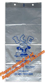 Party Bags, Ice Bags, Wine Carrier, Ice Bags, Ice Cube Bags, Ice Packaging, 4 Mil Poly Bag