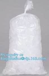 disposable plastic LDPE ice cube freezer bag with wicket, Ice Cube Plastic Bag Suppliers, wicket LDPE ice bag, LDPE draw