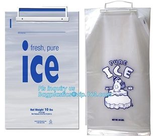 Wicket bag / Medical Ice Bag, PE PA Gel ice pack wholesale seafood meat cold ice bag, packaging bag /ice bag for wine