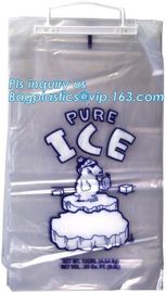 Wicket bag / Medical Ice Bag, PE PA Gel ice pack wholesale seafood meat cold ice bag, packaging bag /ice bag for wine