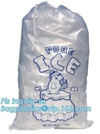 BIODEGRADABLE, COMPOSTABLE FRESH ice bag, insulated ice cream carry cooler bag, juice ice tea ice cola bag/pouch/sachet