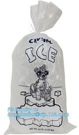 BIODEGRADABLE, COMPOSTABLE FRESH ice bag, insulated ice cream carry cooler bag, juice ice tea ice cola bag/pouch/sachet