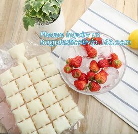 Disposable Ice Cube Tray Mold Water Injection Cocktail Makes Ice bag, self-sealing plastic disposable wine beer cooler f