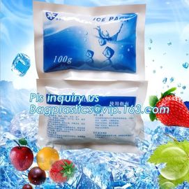 Cooling Gel Ice Pack Cold Pack Freezer Pack, Outdoor convenient cooling Instant cold cooler bag ice pack, cooler bag kee