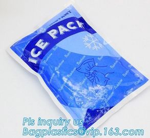 Fresh Food ice pack water injection Ice Bag, Dry Ice , Food fresh care rectangular shape gel cooling pack, summer coolin