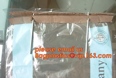 Custom Printed Clear Plastic Wicket Bread Packaging Bags/Food Plastic Bread wicket Bags/PE bakery bread wicket plastic b