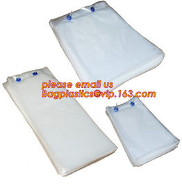 FDA Approved Plain Wicket Bags Bread Micro Perforated Plastic Bag,PE wicket block header bag,bakery bread bag bagease pa