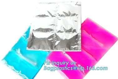 Liquid and fruit fresh keeping ice bag pack, bagged ice storage box for fresh vegetables, disposable ice cube bag for fr