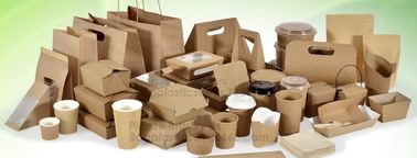 Disposable brown kraft paper boat paper food tray,Latest design food grade cardboard food fold paper boat trays bagease