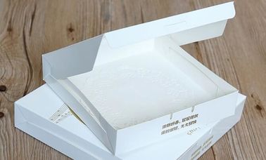 Kraft paper clear window biscuit / cookie / cake box,custom made fancy Luxury cardboard Coated paper cake box wholesale