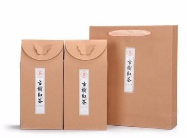 China wholesale custom printed recycle square bottom pouch kraft paper coffee/tea package bag with value eco friendly