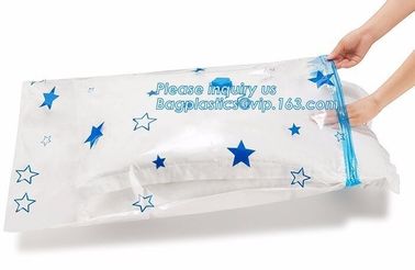 vacuum space bag with hanger, canvas vacuum bag for bedding, vacuum storage bag for home storage, bagplastics, pacrite