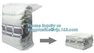 bedding with suction valve, Vacuum Bags Storage For Clothes With Pump, vacuum compressed bags, bagplastics, bagease