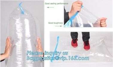 Compression Bag Space Saving, compressible vacumm seal storage bag, vacuum traveling bag without valve, bagplastics, pac