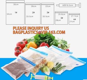 Eco- friendly Texture Vacuum Food Storage Plastic Bag Rolls Moisture Proof Vacuum Sealer Bag Rolls For Food Vacuum Food