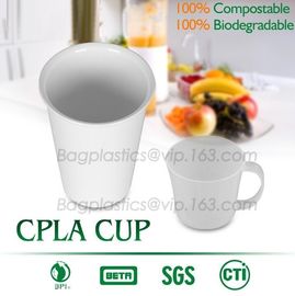 Blister molding biodegradable durable using coffe cup, cpla cup of blister molding, corn starch tea cup