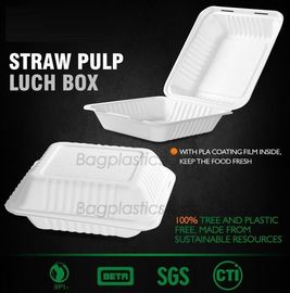 microwave safe cute lunch box plastic food cantainers, 100% biodegradable clear microwave safe lunch box