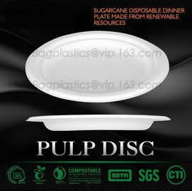 round pizza plate/Restaurant &amp; hotel dinner plates made by bideogradable, Heat resistant round dinner plate