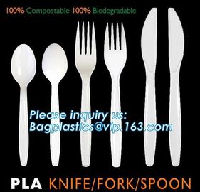 Compostable cutlery,PLA Biodegradable Disposable cutlery Biodegradable disposable cutlery plastic PLA cutlery,kitchenwar