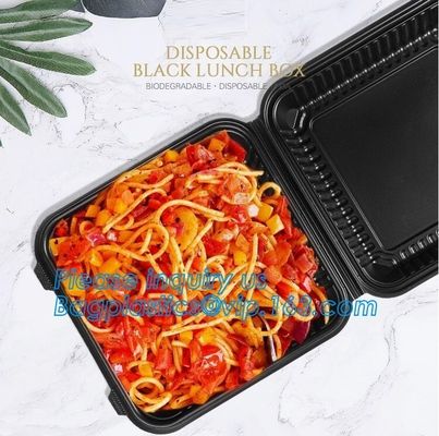 Natural Compostable 3 Compartment Biodegradable Disposable Corn Starch Food Container,starch 4 compartment microwave foo