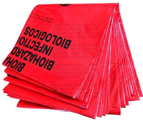 Biohazard Bags, LDPE bags, HDPE bags, LLDPE bags, Yellow bags, Red bags, Blue bags, sacks