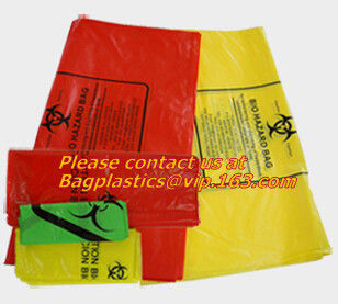 Clinical supplies, biohazard,Specimen bags, autoclavable bags, sacks, Cytotoxic Waste Bags