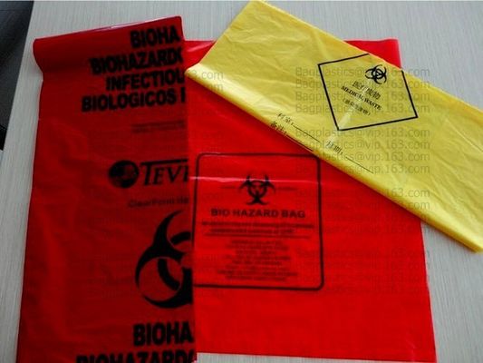 Autoclave Bags, Pouches, Biohazard Waste Bags, Biohazard Garbage, Waste Disposal Bag