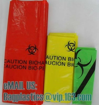 Biohazard Bin Liners, Biohazard Waste Bags, Biohazard Garbage, Waste Disposal, medical clinics, doctors offices nursing