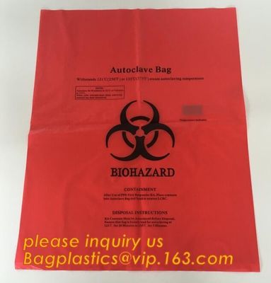 Extra large capacity biohazard drawtape trash bag interleaf coreless roll plastic garbage bag for hospital use, Industri