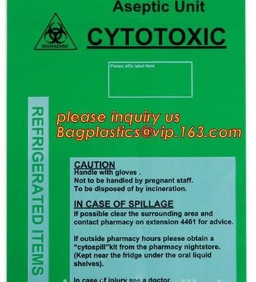 BLOOD BAGS, BLOOD GIP BAGS, BLOOD HANDLE ZIP BAGS, Medical Biohazard Waste Plastic Bag, BAGPLASTICS, BAGEASE, PAC, PAK