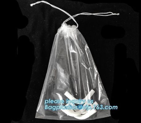 100% LDPE Biohazardous Waste Bag Resist Tears with PP drawstring, biohazard garbage bag garbage bags heavy duty plastic