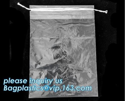 100% LDPE Biohazardous Waste Bag Resist Tears with PP drawstring, biohazard garbage bag garbage bags heavy duty plastic