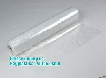 Clear Plastic wrapping Sheeting roll, Low density polyethylene film plastic sheeting for construction industry, bagease