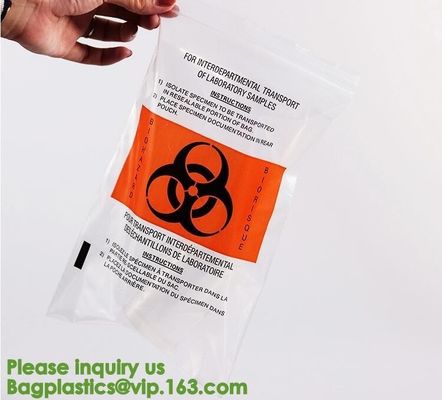 Bio Hazard Tote Bags,Stick-on Red Bio Hazard Waste Bags 6&quot; x 6&quot; 200/Bx,Shop Bio Hazard Shoulder bags online bagease pack