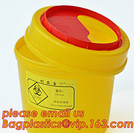 3/5/8/10/15 liter square Sharp Container Sharp Box Medical sharps disposal container, Medical Materials &amp; Accessories Pr