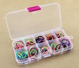 home organizers useful plastic 15 slots adjustable storage jewelry case boxes with lock craft organizer, bagease, pac