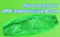 Polyethylene Disposable Sleeve Cover with Elastic Ends 18&amp;quot; Length White,PE Plastic Sleeve Cover bagplastics bagease