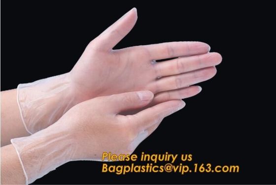 Powder Free Disposable Vinyl PVC Gloves 5.5 grams 9 inches and 12 inches,Health Cleanroom 12" Disposable/Single Use Powd