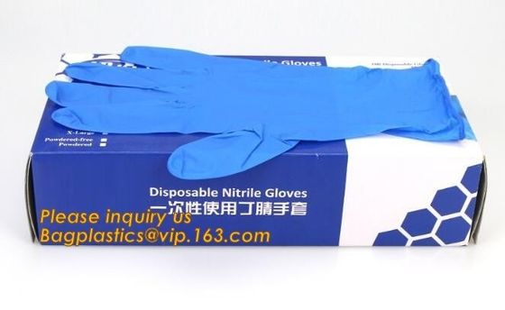 Disposable powder free black examination nitrile gloves manufacturers,Colored Nitrile Gloves Disposable Medical Blue Pow