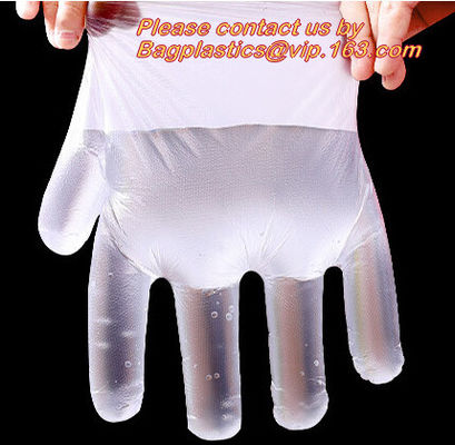 PE Disposable Gloves,Disposable Embossed Food Cleaning Household PE Gloves,Disposable clear plastic pe gloves for food u
