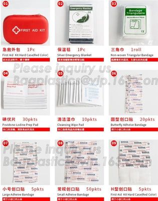 Universal Sterile Disposable Surgical Pack,Medical Kit use as Essential treatment supplies in each pack bagplastics pac