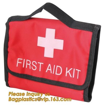 factory direct Wholesale Outdoor medical portable compact EVA Hard first aid kit red case,Printing logo custom empty eva