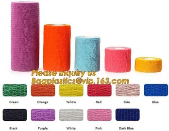 Sports medical elastic adhesive bandage strip linear Tensoplast cotton compression bandage,Athletic Tape Nonwoven Latex